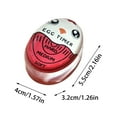 thumbnail image 3 of asddcavvf Egg Timer Color Changing Egg Timer Reusable Egg Timer For Cooking Soft To Hard Eggs Handheld Poker with Light Hour Glass with Sand 120 Minutes, 3 of 5