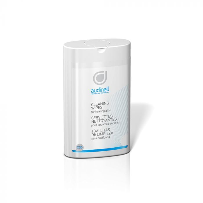 Audinell Hearing Aid Cleaning Wipes, Canister of 30 - Walmart.com