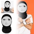 thumbnail image 1 of Divertido Casco De Malla Para Parodias En Internet, Adaptable A La Mayoría De Formas De Cara., 1 of 6