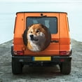 thumbnail image 6 of Rateoe Regal Shiba Inu Pattern Tire Cover Wheel Protectors Weatherproof Wheel Covers Universal Fit for Trailer Rv SUV Truck Camper Travel Trailers Accessories-16 inch, 6 of 6