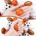 thumbnail image 5 of RUseeN Mini Sport Stress Ball 12 Packs Sport Party Supplies Small Foam Squeeze Anxiety Ball Baseball Basketball Football Soccer Squishy Ball for School Carnival Reward Sport Party Decorations, 5 of 7