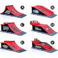 thumbnail image 2 of Mini Skatepark for Finger Skateboard Field Combination Toy Skateboard Park Ramp Toy Skateboard Ramp Style C, 2 of 3