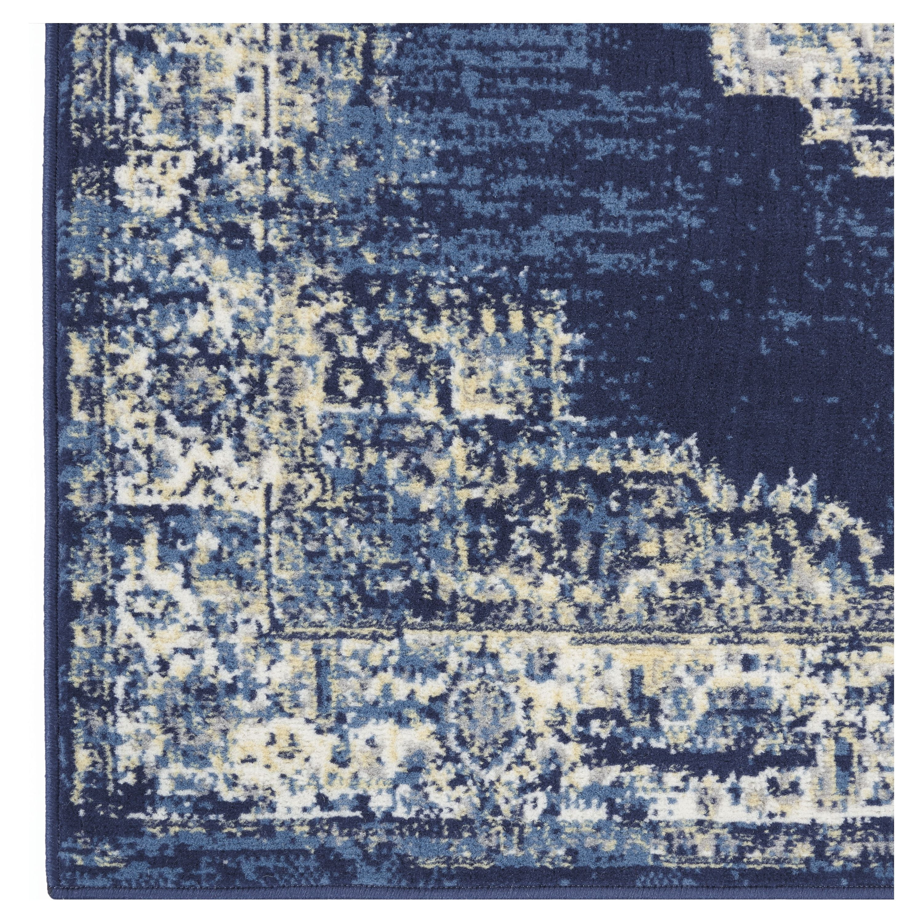 Desert Fields Contemporary Medallion Loomed Area Rug, 5' x 7'