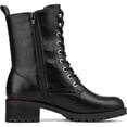 thumbnail image 3 of Botas Dream Paris Para Dama Estilo Combate Casual Botin Negro Talla 24, 3 of 5