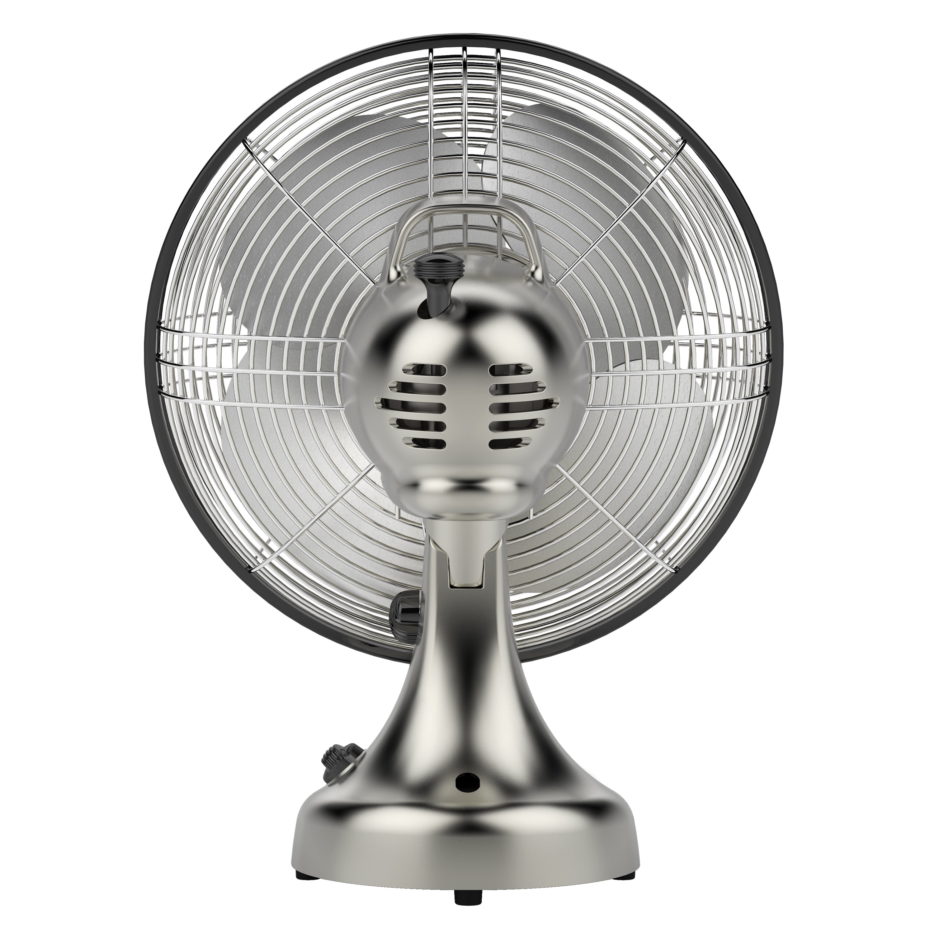 Vornado Silver Swan Vintage Oscillating Fan, 17", Brushed Nickel (New)
