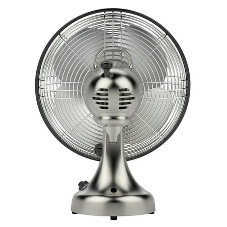 Vornado - Silver Swan Oscillating Vintage Fan - Brushed Nickel