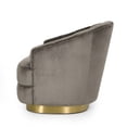 thumbnail image 3 of Noble House Tomilson Fabric Club Chair, Gray, 3 of 8
