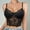 L, variant on Casual Black Sheer Mesh Bustier Corset Tops Camisole Women Fashion Halter Vest Slim Sleeveless Lingerie Cropped Tank Top