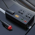 thumbnail image 4 of Car Inverter Usb 200W Detection Dc 12V/24V To Ac 220V Converter Digital Screen, 4 of 10