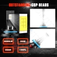 thumbnail image 4 of Applies to Led Headlight Kit 9005 H11 H8 for 2013-2016 Mazda Cx-5, 4 of 8