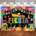 thumbnail image 6 of Vjnyvs Mexican Fiesta Backdrop – Colorful Theme Photography Background for Cinco de Mayo, Birthday Party, Taco Tuesday, Fiesta Decorations, 6 of 7