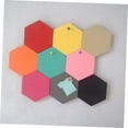 thumbnail image 4 of TABLETREANDS 6Ud Adhesiva De Fieltro Hexagonal Para Y Memo En Pared, 4 of 8