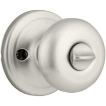 Kwikset Juno Bed/Bath Knob in SN