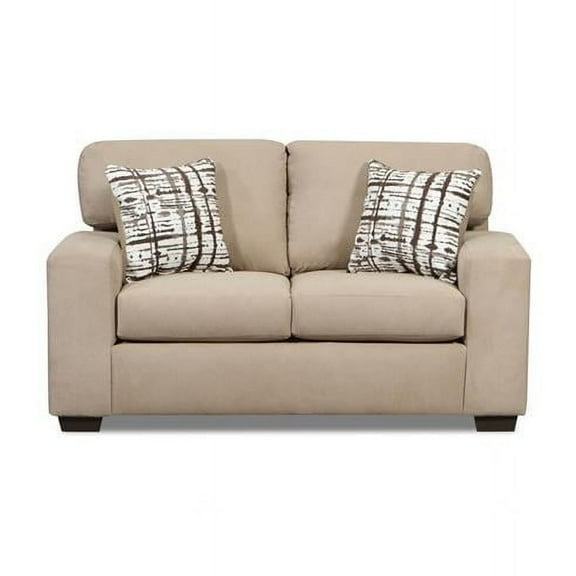 Neo Living NL705-TAUP-LOVE Hailey Loveseat Sofa, Taupe