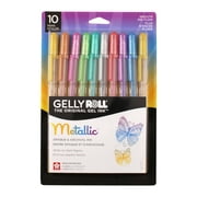 Sakura Gelly Roll Pen Set, 10-Colors, Dark Metallic
