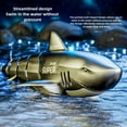 thumbnail image 3 of LNGOOR 2.4G Simulation Electric Remote Control Shark  Remote Control Fish  Remote Control Boat  Waterproof Remote Control  Dual Strong Motors  Holiday Gifts  Water Toys  Swimming Pool Toy, 3 of 7