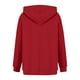 thumbnail image 4 of Abrigo cálido de felpa con estampado para mujer, suéter de vellón, abrigo informal, suéter de bolsillo, abrigo de otoño e invierno, 4 of 6