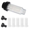 thumbnail image 1 of Water Filter Garden Hose, 3/4 Inch Water Pre-filter Water Filter Set With 5 Filter Inserts + 2 Quic, 1 of 5