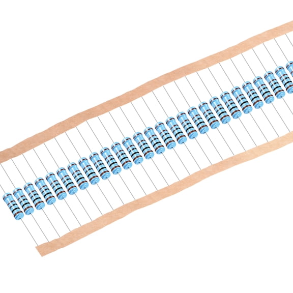 30pcs Metal Film Resistors 1KΩ 2W 1%Tolerances 5 Color Bands