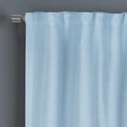 thumbnail image 3 of Better Homes & Gardens 100% Blackout Linen Blend Single Curtain, 50x63, Blue Water, 3 of 10