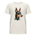 thumbnail image 5 of Tdoqot Mens Graphic T Shirts- Loose Casual Short Sleeve Soft Summer Tees Beige Size 3XL, 5 of 5