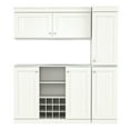 thumbnail image 5 of Inval Shaker Laminate 3-Piece Kitchen Cabinet System 63"W, Washed Oak, 5 of 10
