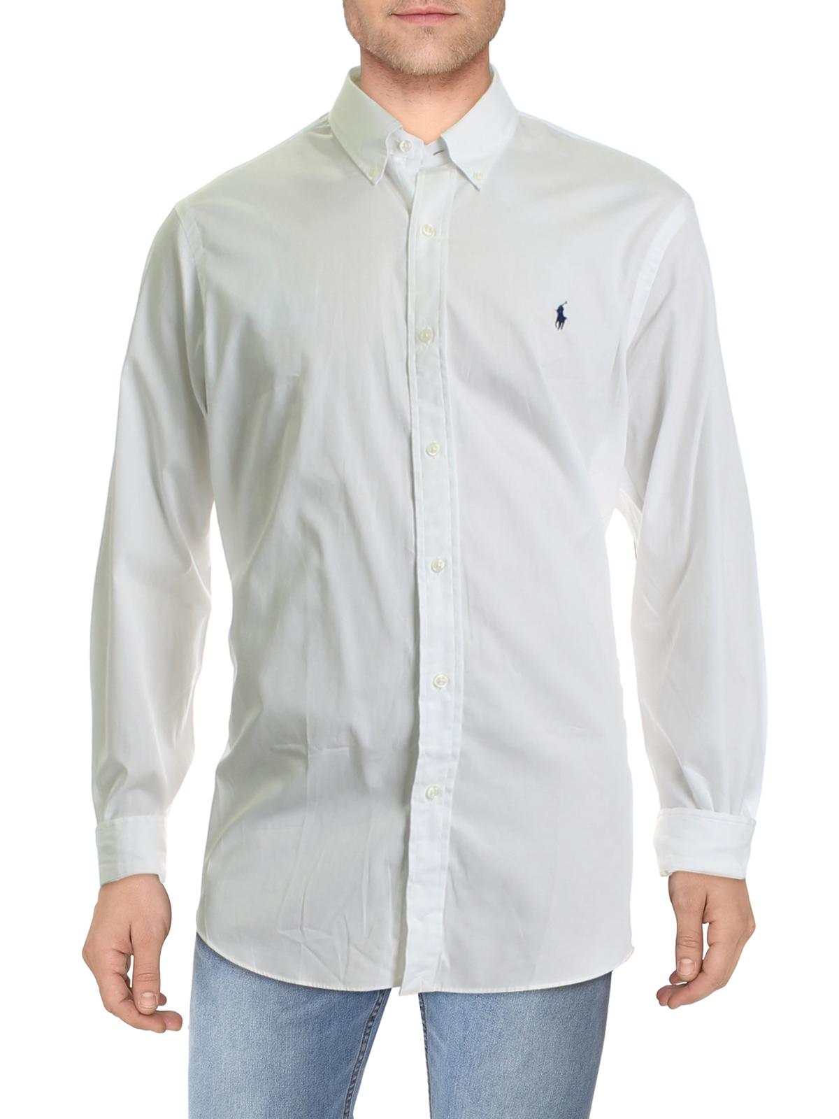 Ralph Lauren Ralph Lauren Mens Cotton Long Sleeves ButtonDown Shirt