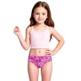 thumbnail image 5 of Shadoumai Girls Swim Shorts High Waisted Bathing Suit Side Drawstring Bottoms Swimsuit Kids Swimming Trunk Swimwear Bikini Board Shorts, 5 of 7