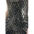 thumbnail image 4 of Wehilion Evelyn Flapper Dress | Great Gatsby 1920's Themed Dresses for Women | Cocktail Party Dress | Vintage Sequin Dress, 4 of 9