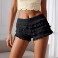thumbnail image 3 of Bloomer Shorts for Women Summer Casual Cute Ruffle Pumpkin Pants Boyshorts Layered Y2k Mini Shorts, 3 of 6