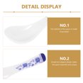 thumbnail image 4 of MasteelfCA 10pcs Blue and White Spoons Delicate Food Serving Spoon Tableware for Home Restaurant, 4 of 8