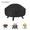 PVC Coated- Black, variant on GASPRO Fire Pit Cover Round for 30-36 inch, 600D Heavy Duty Outdoor Fire Pit Cover, Waterproof,Dustproof and Anti UV, 36" Dia x 24" H, Black