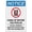 Warning Sign 2, variant on Notice Hard Hats Required In This Area Aluminum Metal Tin Sign 8"x12" - Safety Restriction Alert Warning Plate, Indoor Outdoor Hard Hat Sign
