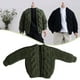 thumbnail image 1 of Ropa para muñecas a escala 1/12, accesorios para muñecas, cárdigan resistente e informal, ropa para vestir en miniatura para figuras de acción de 6 Verde, 1 of 8