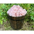 thumbnail image 3 of Rough Natural Rose Quartz Wholesale Bulk Lots, LARGE 2 - 3" Rose Quartz Crystals, 3 of 6