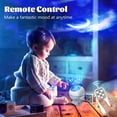 thumbnail image 4 of Galaxy Projector 3 in 1 Ocean Wave Projector Night Light Star Projector with Remote Voice Control, Galaxy Cloud 360 Pro Star Projector for Ceiling for Adults Kid Adult Bedroom Gift with 43, 4 of 5