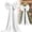 White Large, variant on Large Pink Velvet Christmas Bow 79 x 16 Inch, Extra-Large Tree Topper with Long Tails for Door Wall Mantel Window Holiday Decor