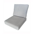 thumbnail image 2 of Sun Terrace 24 in x 23 in Beige Deep-Seat Outdoor Seating Cushions, UV Resistant (2 Count), 2 of 7