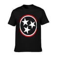 thumbnail image 5 of T-shirt Tennessee State Flag  Soft Cotton Adult Heat-Transfer Graphic T-Shirt - 180g Breathable Fabric, Unisex Summer Casual Wear with Durable Heat-Printed Design, 5 of 10