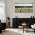 thumbnail image 2 of IDEA4WALL Extra Large Framed Canvas Print Wall Art Soft Pastoral Landscape Vintage Art Nature Wilderness Lonely Tree Retro Wall Decor Oversized Artwork Relax/Calm for Room Decor - 60"x30", 2 of 5