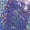 Blue, variant on Girls Shiny Metallic Pleated Flared Min𝗂 Skater Skort Skirt Elastic Waist A-line Dance Skirt Performance wear Toddler Easter Dress