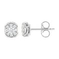 thumbnail image 2 of .925 Sterling Silver 1/2ct TDW Lab Grown Diamond Composite Earring (F-G, VS2-SI1), 2 of 6