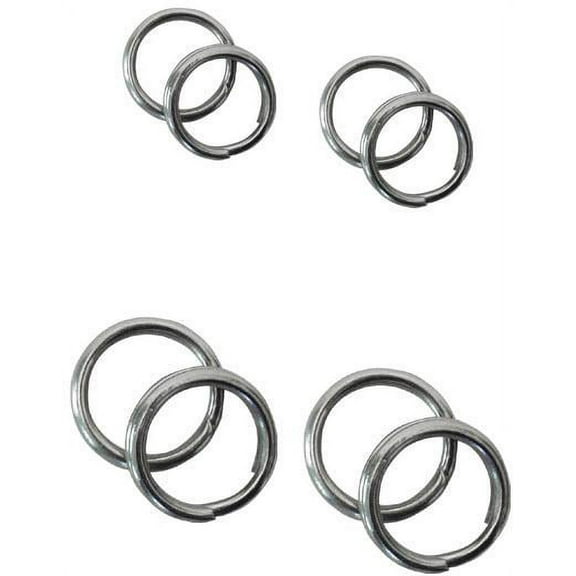 Spro SSTLSRN-7-4 Stainless Split Ring 50 lb 4 Per Pack