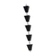 thumbnail image 5 of Cadena de lluvia de 1M para canalones, bajantes de repuesto, vasos de vertido, cadena de lluvia, recipiente para agua, cadena para drenaje de aleros Forma trapezoidal, 5 of 9