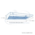 thumbnail image 2 of Campana de Cocina SANAIRE ELITE 60 CM Blanco, 2 of 2