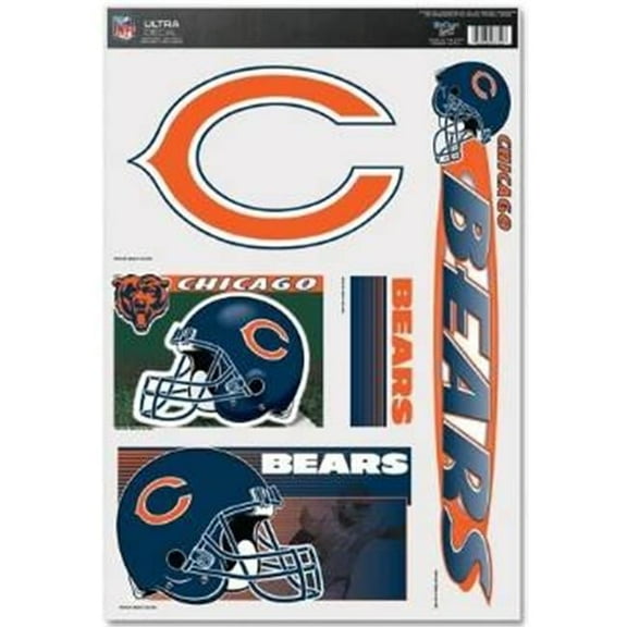 Chicago Bears Decal 11x17 Ultra