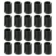 thumbnail image 1 of Uxcell 72Pcs Clips de bloqueo para estanterías de alambre, Clips de estantería de plástico para estanterías de postes de 1", Negro, 1 of 6