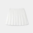 thumbnail image 2 of Mercatoo Girls Pleated Skirt School 𝗨niform Skort Elastic Waist 𝗠ini Skirts Pull On Basic 𝗣reppy Skirt Loose Casual Skirts, 2 of 3