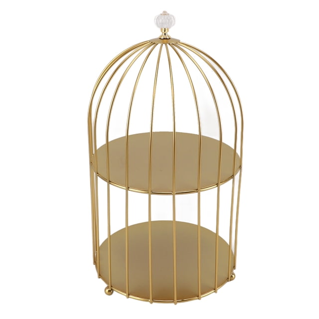 Organizador cosmético ANGGREK para jaula de Pájaros Hierro Dorado