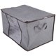 thumbnail image 4 of 4 contenedores de almacenamiento para organizador de ropa, a prueba de moho, almacenamiento de tela debajo de la cama para edredones, mantas, ventana transparente, 4 of 5